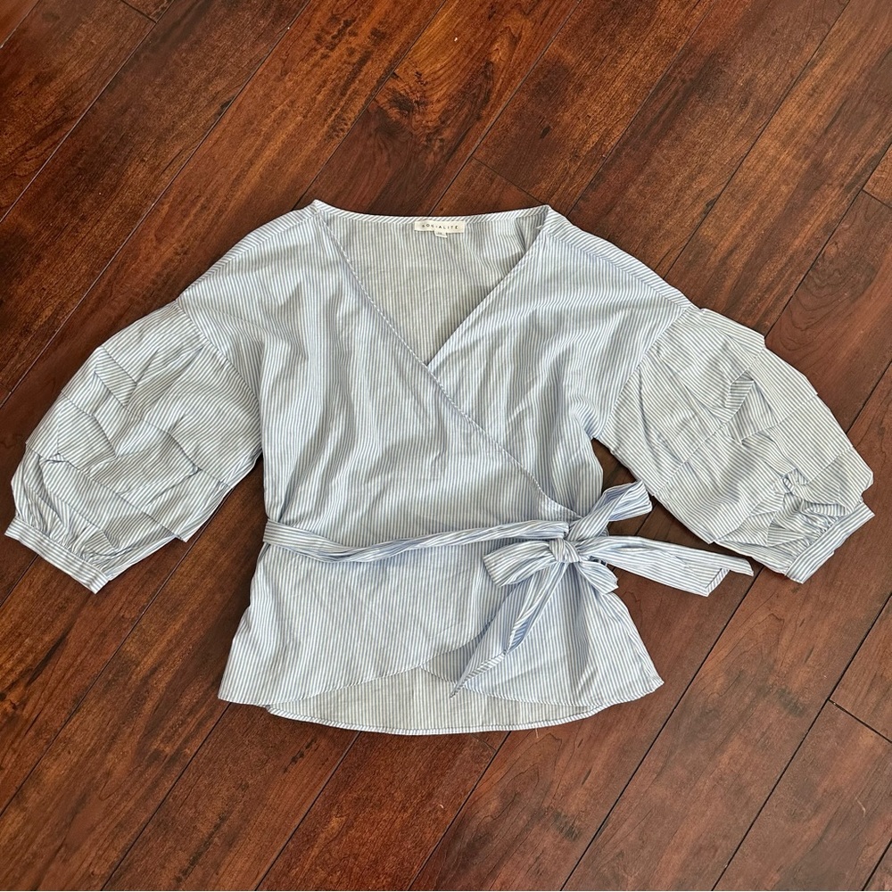 Socialite Wrap Blouse XS